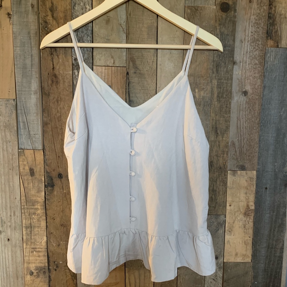 Everly hook and eye tank top
